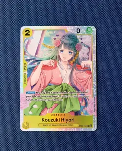 One Piece Card Game Kozuki Hiyori Sr OP06-106 - Image 1
