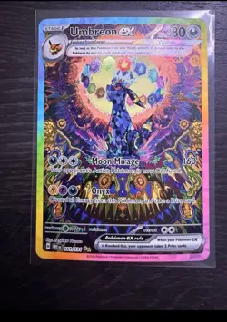 Pokemon Umbreon EX Prismatic Evolutions TCG Card 161/131 - Image 1