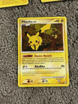 Pokemon Pikachu Lot of 5 Cards 2019 2016 2015 2007 2014 Nintendo English TCG - Image 5
