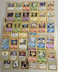 Pokemon Base Set COMPLETE Unlimited NON HOLO Cards 17-102 1999 WOTC - Image 1
