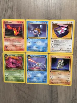 Pokemon TCG 1st Edition Team Rocket 6 Card Lot - All Cards In Photos Included - Image 1