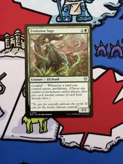 Evolution Sage x1 Mtg Lorwyn Eclipsed Commander - Image 1
