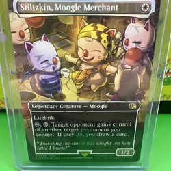 Stiltzkin, Moogle Merchant (Borderless) (Chocobo Track Foil) Final Fantasy Foil - Image 2