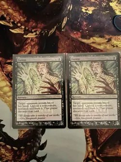 2x Duress MTG Friday Night Magic 2005 Promo Foil LP - Image 1