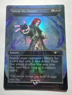 Unseat the Usurper - Praetor's Grasp (Rainbow Foil) Secret Lair Drop Foil - Image 1