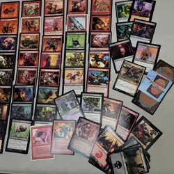 Whole COMMANDER Magic Deck by Heaven to Earth. BLACK & RED GOBLINS Tribal Fun - Image 2
