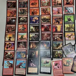 Whole COMMANDER Magic Deck by Heaven to Earth. BLACK & RED GOBLINS Tribal Fun - Image 3