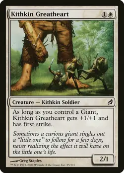 4 Kithkin Greatheart 4x x4 - LP - Lorwyn - SPARROW MAGIC - Image 1