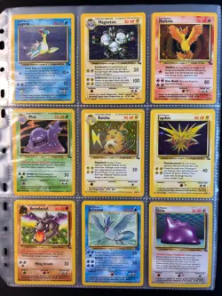 100% Complete Fossil Set 62/62 WOTC Vintage Pokemon Cards HOLO 1999 - Image 4