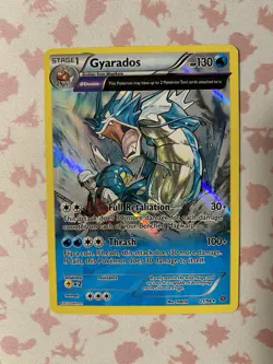 Pokemon TCG Gyarados 21/98 Ancient Origins Holo Rare LP/MP - Image 1