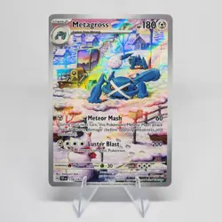 Metagross 178/162 Illustration Rare Temporal Forces Pokemon TCG & Bonus Card - Image 1