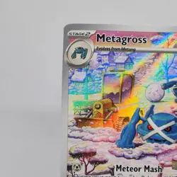 Metagross 178/162 Illustration Rare Temporal Forces Pokemon TCG & Bonus Card - Image 2