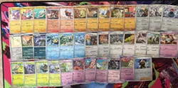 Pokemon Lot 37X Reverse Holo Cards Near Complete Obsidian Flames Master Set - Image 1