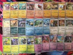 Pokemon Lot 37X Reverse Holo Cards Near Complete Obsidian Flames Master Set - Image 2