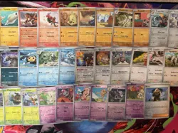Pokemon Lot 37X Reverse Holo Cards Near Complete Obsidian Flames Master Set - Image 3