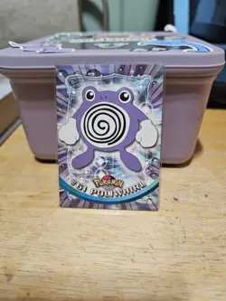 (HPL) Poliwhirl #61 Topps TV Animation Edition Black Label Pokemon 1999 LP - Image 1