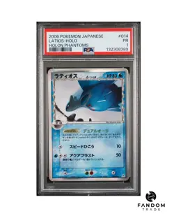 PSA 1 Latias Delta Species Holo Unlimited 014/052 2006 Pokemon Holon Phantoms - Image 1