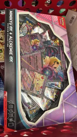 Pokemon TCG Mimikyu ex & Alcremie ex Premium Collection NEW - Image 2