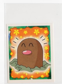 1999 Pokemon Nintendo Sticker Diglett #50 Series 1 - Image 1