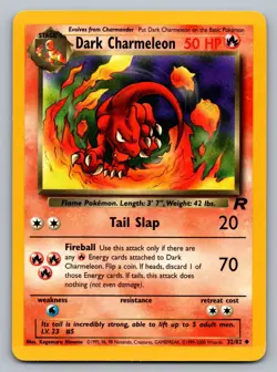 Pokemon TCG Team Rocket Dark Charmeleon 32/82 - Image 1
