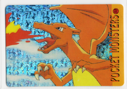 Charizard Holo Pokemon Vintage Pocket Monsters Vending Prism Sticker #33 - Image 1