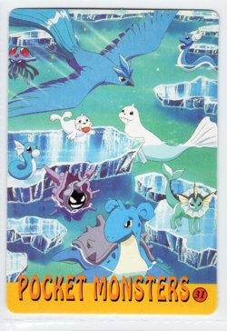 Charizard Holo Pokemon Vintage Pocket Monsters Vending Prism Sticker #33 - Image 2