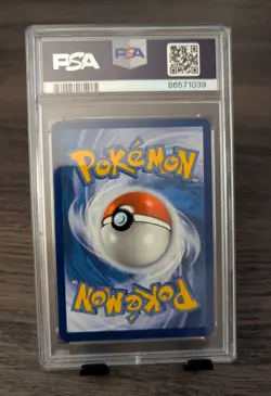 Pokemon Shiny Mew ex 216/091 SV: Paldean Fates PSA 9 MINT - Image 2