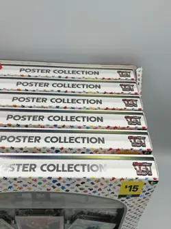 Pokemon 151 Poster Collection Box Display Case Dollar General Exclusive X6 - Image 4