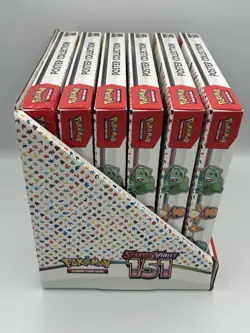 Pokemon 151 Poster Collection Box Display Case Dollar General Exclusive X6 - Image 5