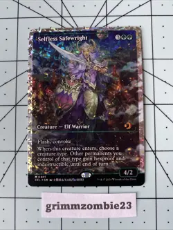 MTG Lorwyn Eclipsed Selfless Safewright (Showcase) (Fracture Foil) Foil M 0401 - Image 1