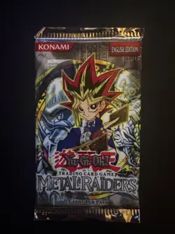 Yu-Gi-Oh! Metal Raiders English Booster Pack - Sealed - Image 1