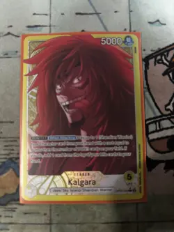 Kalgara Alt Art L Leader GOLD OP08-098 - Two Legends One Piece TCG English LIFE - Image 1