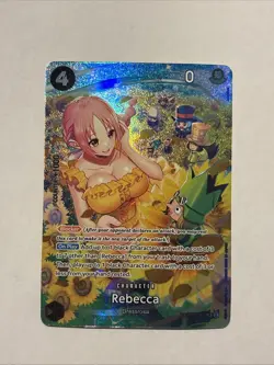 One Piece English Wings Of The Captain Rebecca OP05-091 SP - Image 1