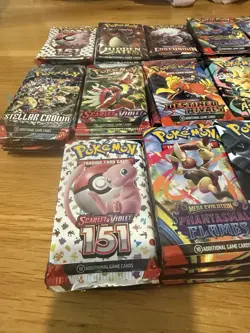 Pokemon TCG Bulk Job Lot 150+ Packs Holos Reverse - Image 2