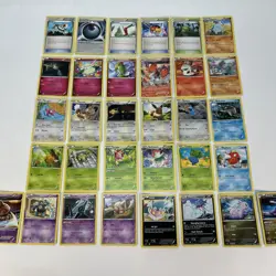 Pokemon Card Bundle x32 Ancient Origins XY Set No Duplicates 1 Rare 9 Uncommon - Image 1