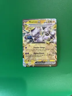 Pokemon Card - Mewtwo ex Paradox Rift 058/182 Ultra Rare NM/M - Image 1