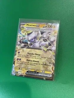 Pokemon Card - Mewtwo ex Paradox Rift 058/182 Ultra Rare NM/M - Image 3