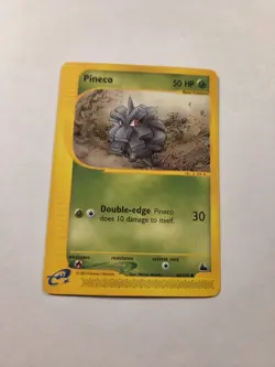 Pineco 86/144 Skyridge Regular Vintage Pokemon E-reader Card - Image 4