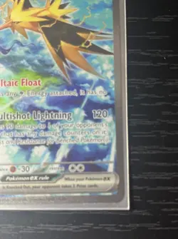 Pokemon Zapdos ex Scarlet & Violet 151 Full Art Holo Card 202/165 - Image 3