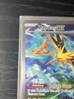 Pokemon Zapdos ex Scarlet & Violet 151 Full Art Holo Card 202/165 - Image 5