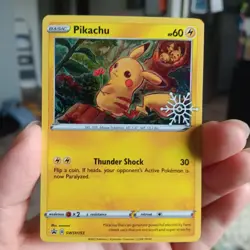 Pikachu - SWSH153 (Holiday Calendar) - SWSH: Sword & Shield Promo Cards (SWSD) - Image 1