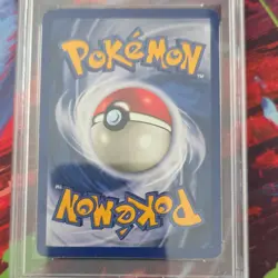 Pokemon TCG Ditto 3/62 Fossil Holo Rare Unlimited English PSA 5 Card Stock - Image 2