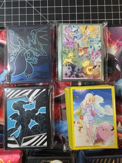 Lot Of 9 Pokemon ETB Mixed Card Sleeves !! - Image 3
