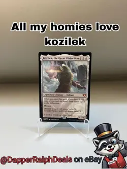 Kozilek, the Great Distortion Commander Masters Regular Magic The Gathering - Image 1