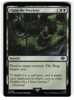 Claim the Precious #81 (NM) (Foil) LTR MTG Magic - Image 1