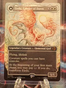 Eirdu, Carrier of Dawn / Isilu, Carrier of Twilight M 0286 MTG: Lorwyn Eclipsed - Image 1