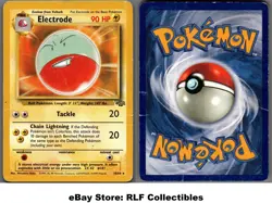 1999 Pokemon, Jungle, #18/64 Electrode, Rare (c) - Image 1