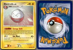 2007 Pokemon, D&P Secret Wonders, #26/132 Electrode Lv. 42, Rare - Image 1
