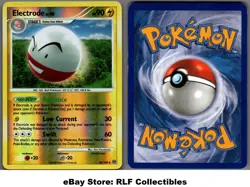 2008 Pokemon, D&P Stormfront, #36/100 Electrode, Reverse Holo Uncommon - Image 1