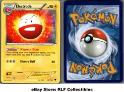 2013 Pokemon, B&W Plasma Freeze, #33/116 Electrode, Rare - Image 1